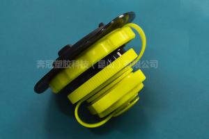 TPU screw air nozzle with clamp cover