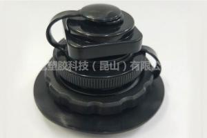 TPU screw air nozzle with clamp cover
